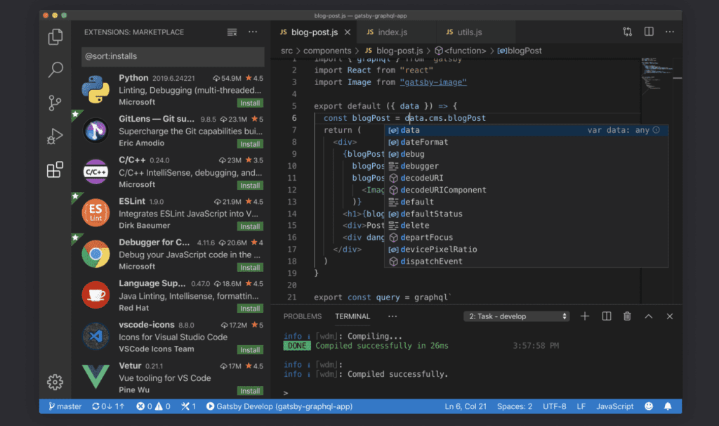 vscode text editor for mac