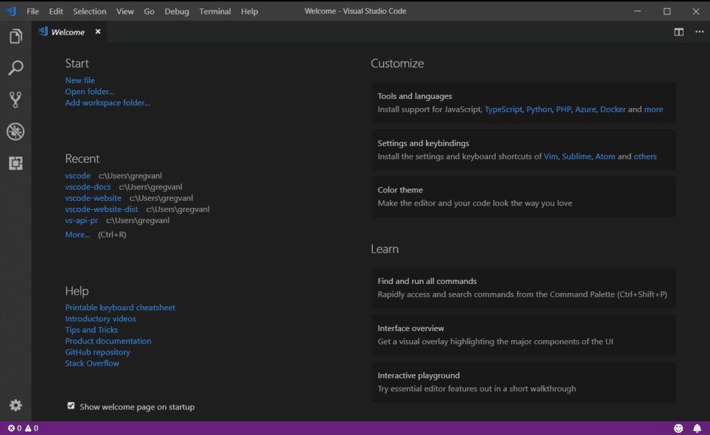 Visual Studio Code Text Editor for Windows 2023